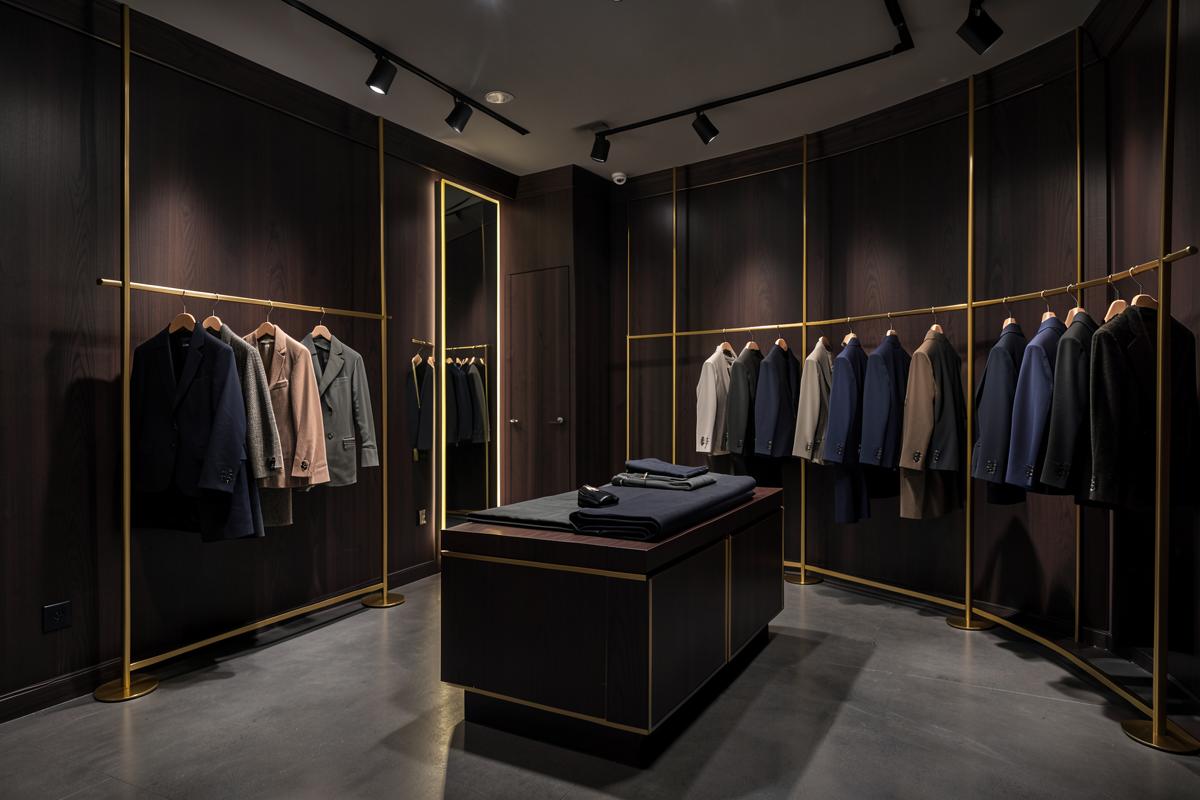 Contemporary boutique representing Pristinum Dynamics fashion and lifestyle operations